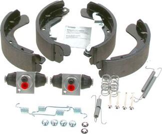 BOSCH 0 204 113 665 - Kit ganasce freno autozon.pro