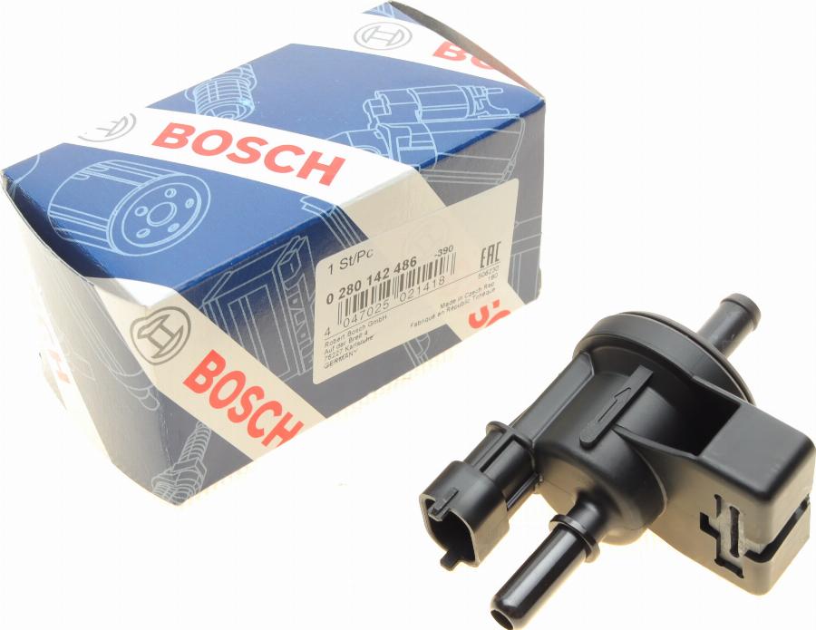 BOSCH 0 280 142 486 - Valvola ventilazione / sfiato, Serbatoio carburante autozon.pro