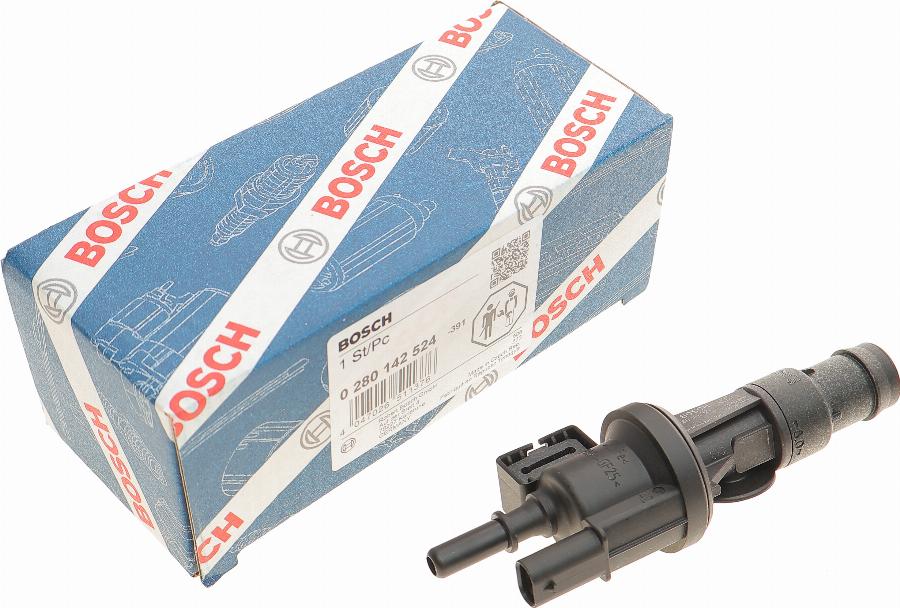 BOSCH 0 280 142 524 - Valvola ventilazione / sfiato, Serbatoio carburante autozon.pro