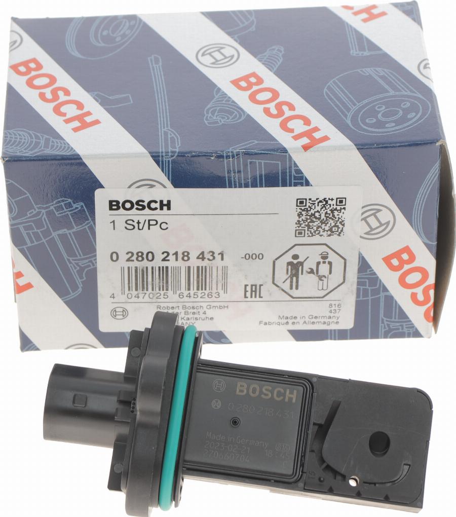 BOSCH 0 280 218 431 - Debimetro autozon.pro