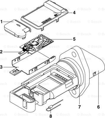 BOSCH 0 281 002 421 - Debimetro autozon.pro