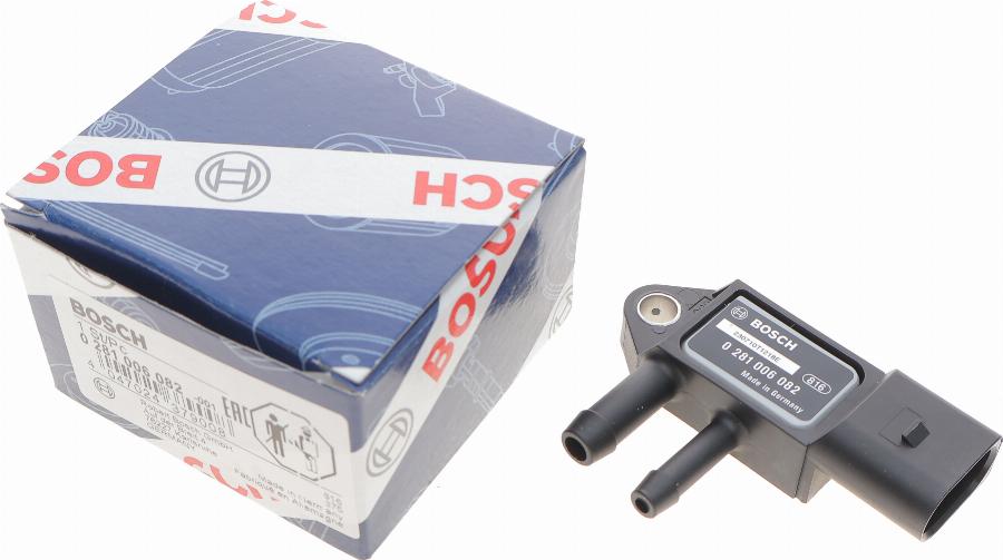 BOSCH 0 281 006 082 - Sensore, Pressione gas scarico autozon.pro