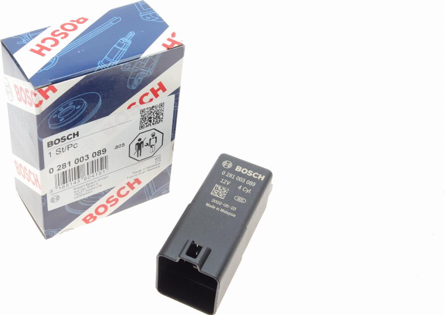 BOSCH 0 281 003 089 - Centralina, Tempo incandescenza autozon.pro