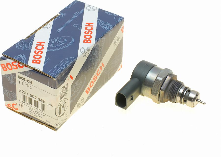 BOSCH 0 281 002 949 - Valvola regolapressione, Sistema Common-Rail autozon.pro