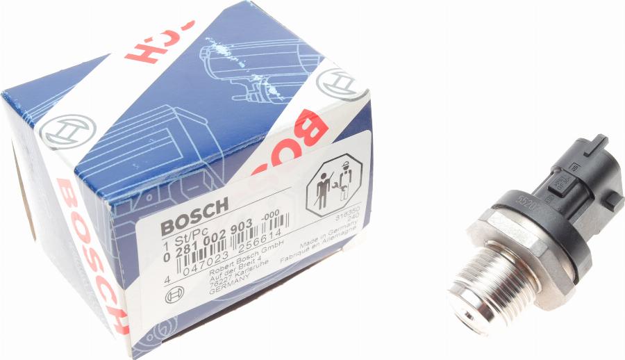 BOSCH 0 281 002 903 - Sensore, Pressione carburante autozon.pro