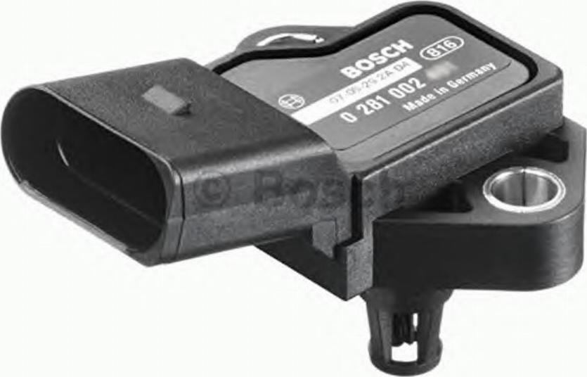 BOSCH 0 281 002 402 - Sensore, Pressione collettore d'aspirazione autozon.pro