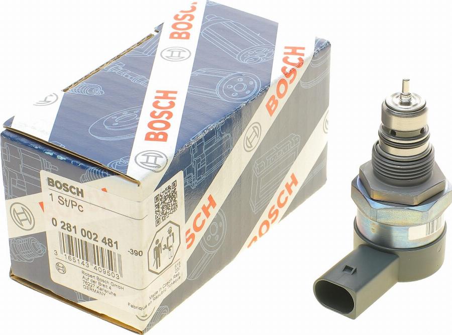 BOSCH 0 281 002 481 - Valvola regolapressione, Sistema Common-Rail autozon.pro