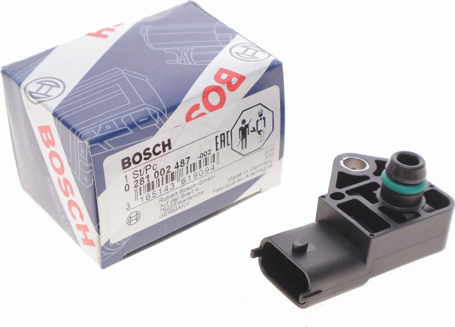 BOSCH 0 281 002 487 - Sensore, Pressione alimentazione autozon.pro