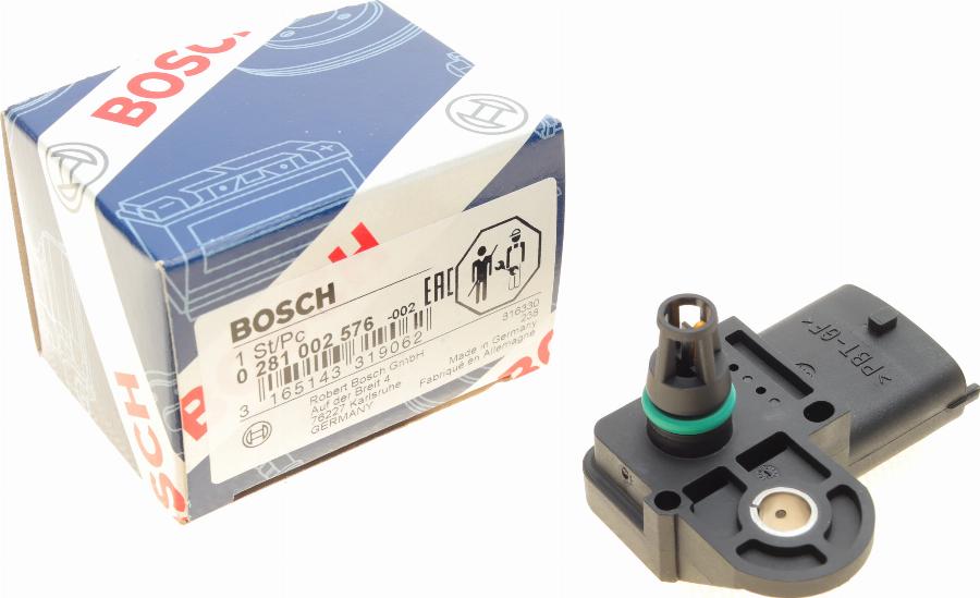 BOSCH 0 281 002 576 - Sensore autozon.pro