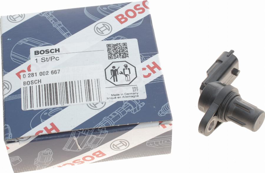 BOSCH 0 281 002 667 - Sensore, Posizione albero a camme autozon.pro