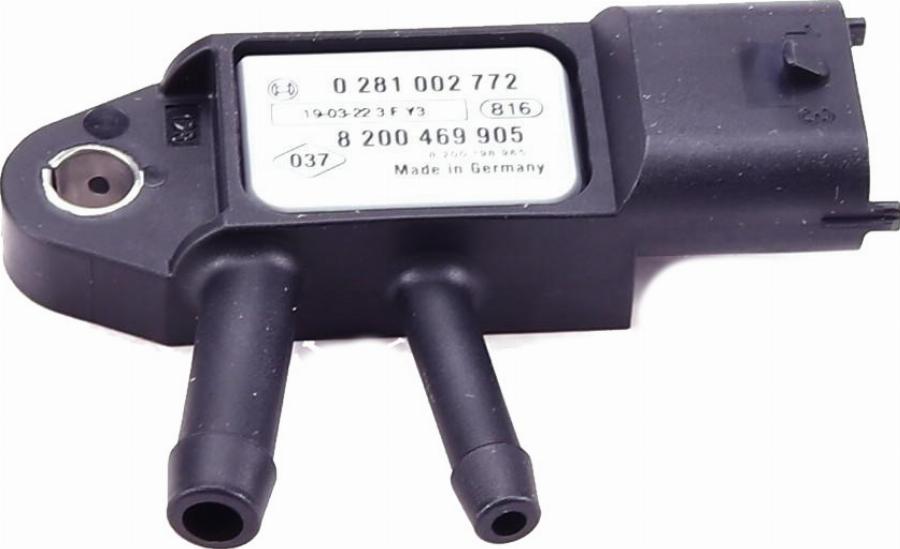 BOSCH 0 281 002 772 - Sensore, Pressione gas scarico autozon.pro