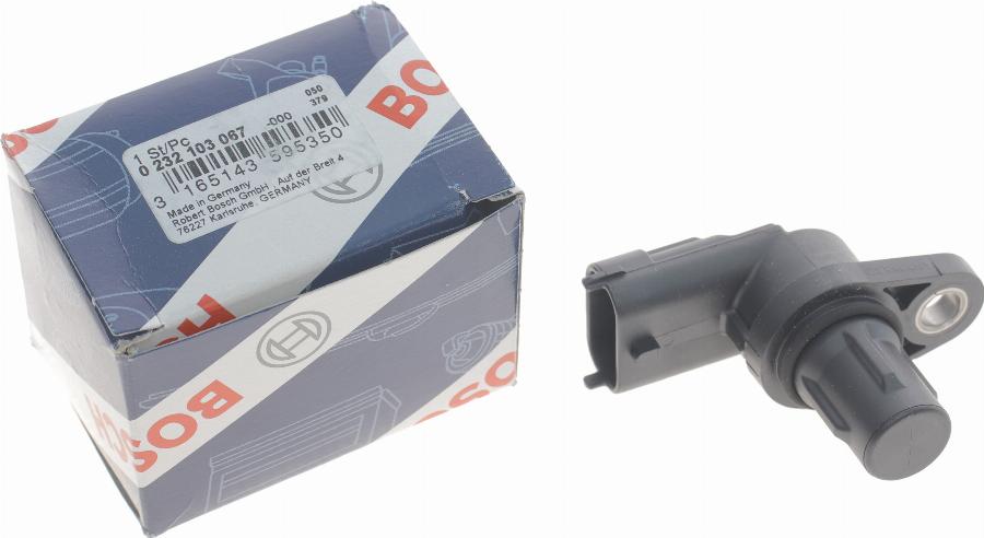 BOSCH 0 232 103 067 - Sensore, Posizione albero a camme autozon.pro