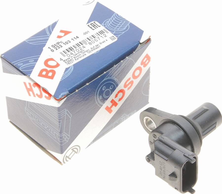 BOSCH 0 232 103 114 - Sensore, Posizione albero a camme autozon.pro