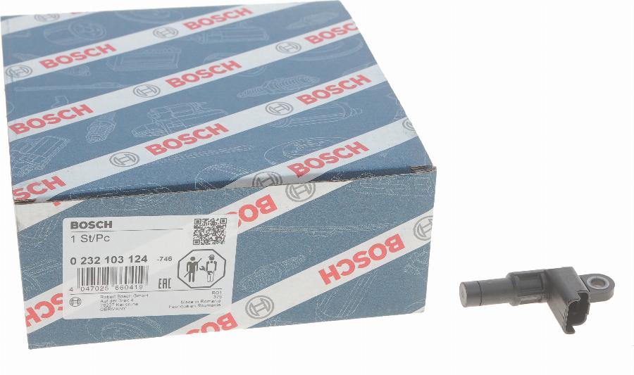 BOSCH 0 232 103 124 - Sensore, Posizione albero a camme autozon.pro