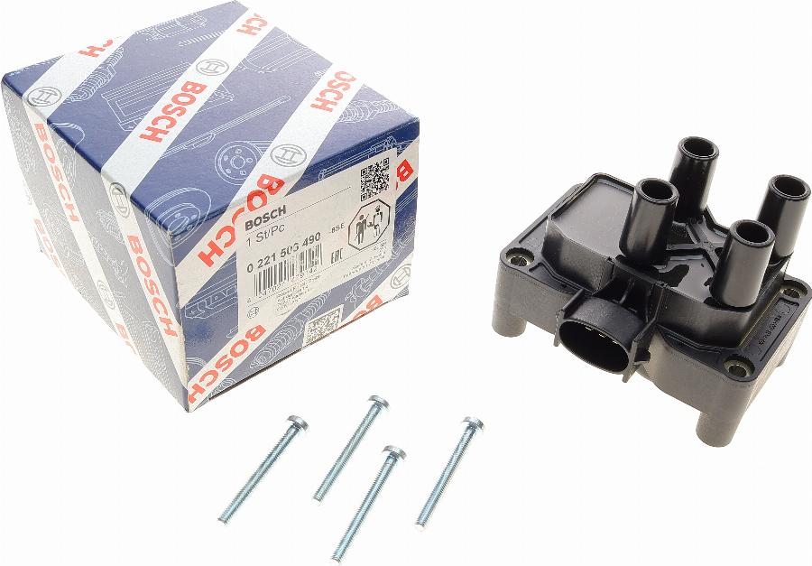 BOSCH 0 221 503 490 - Bobina d'accensione autozon.pro