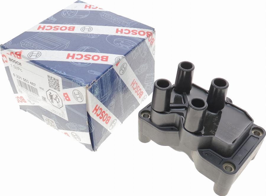 BOSCH 0 221 503 487 - Bobina d'accensione autozon.pro