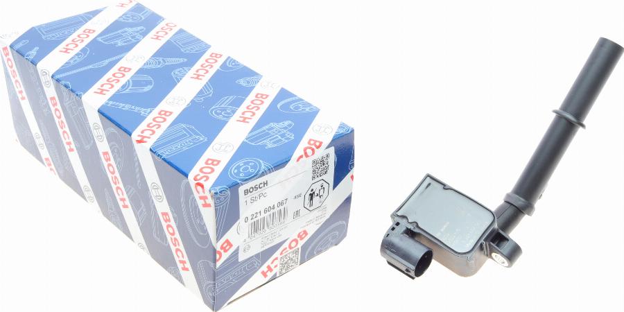 BOSCH 0 221 604 067 - Bobina d'accensione autozon.pro