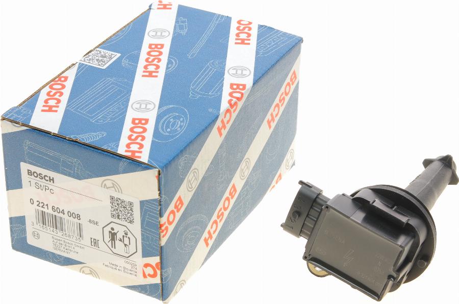 BOSCH 0 221 604 008 - Bobina d'accensione autozon.pro