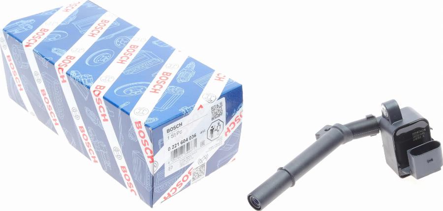 BOSCH 0 221 604 036 - Bobina d'accensione autozon.pro