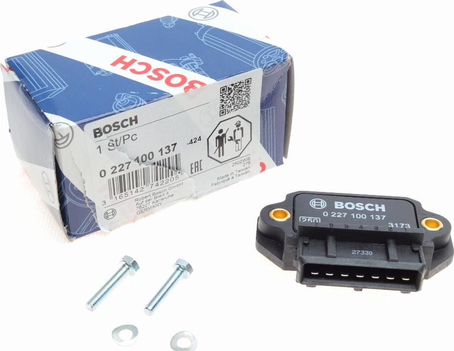 BOSCH 0 227 100 137 - Centralina controllo, Impianto d'accensione autozon.pro