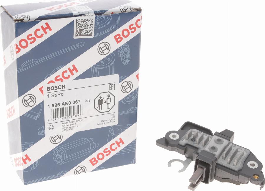 BOSCH 1 986 AE0 067 - Regolatore alternatore autozon.pro