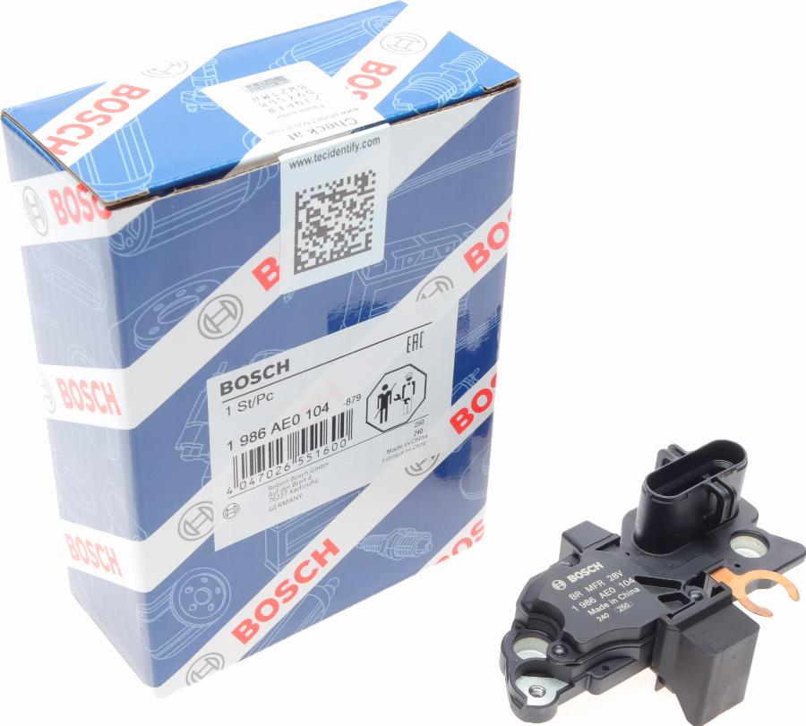 BOSCH 1 986 AE0 104 - Regolatore alternatore autozon.pro