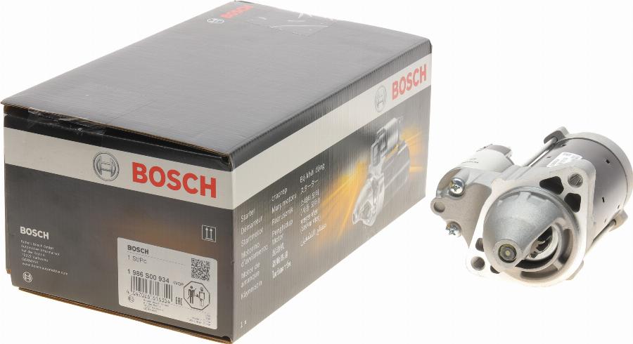 BOSCH 1 986 S00 934 - Motorino d'avviamento autozon.pro