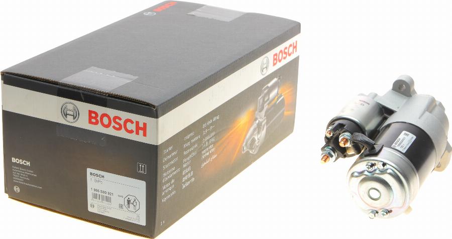 BOSCH 1 986 S00 921 - Motorino d'avviamento autozon.pro