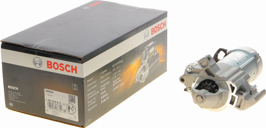 BOSCH 1 986 S00 612 - Motorino d'avviamento autozon.pro