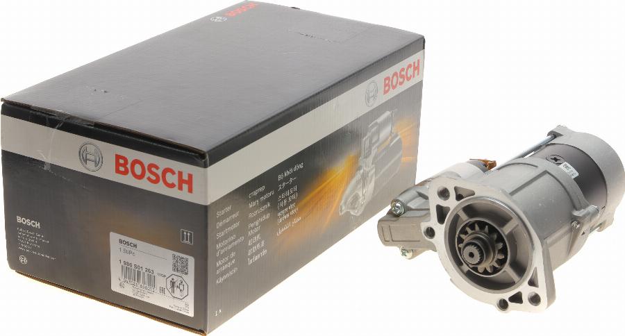 BOSCH 1 986 S01 263 - Motorino d'avviamento autozon.pro