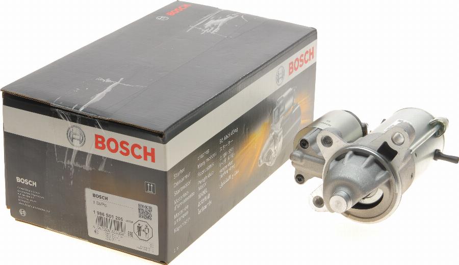 BOSCH 1 986 S01 205 - Motorino d'avviamento autozon.pro