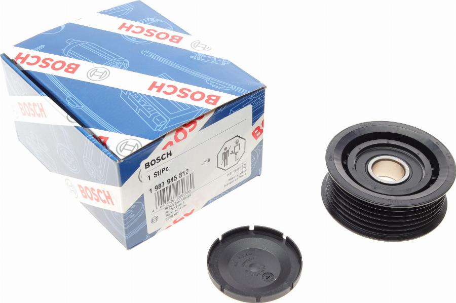 BOSCH 1 987 945 812 - Galoppino / Guidacinghia, Cinghia Poly-V autozon.pro