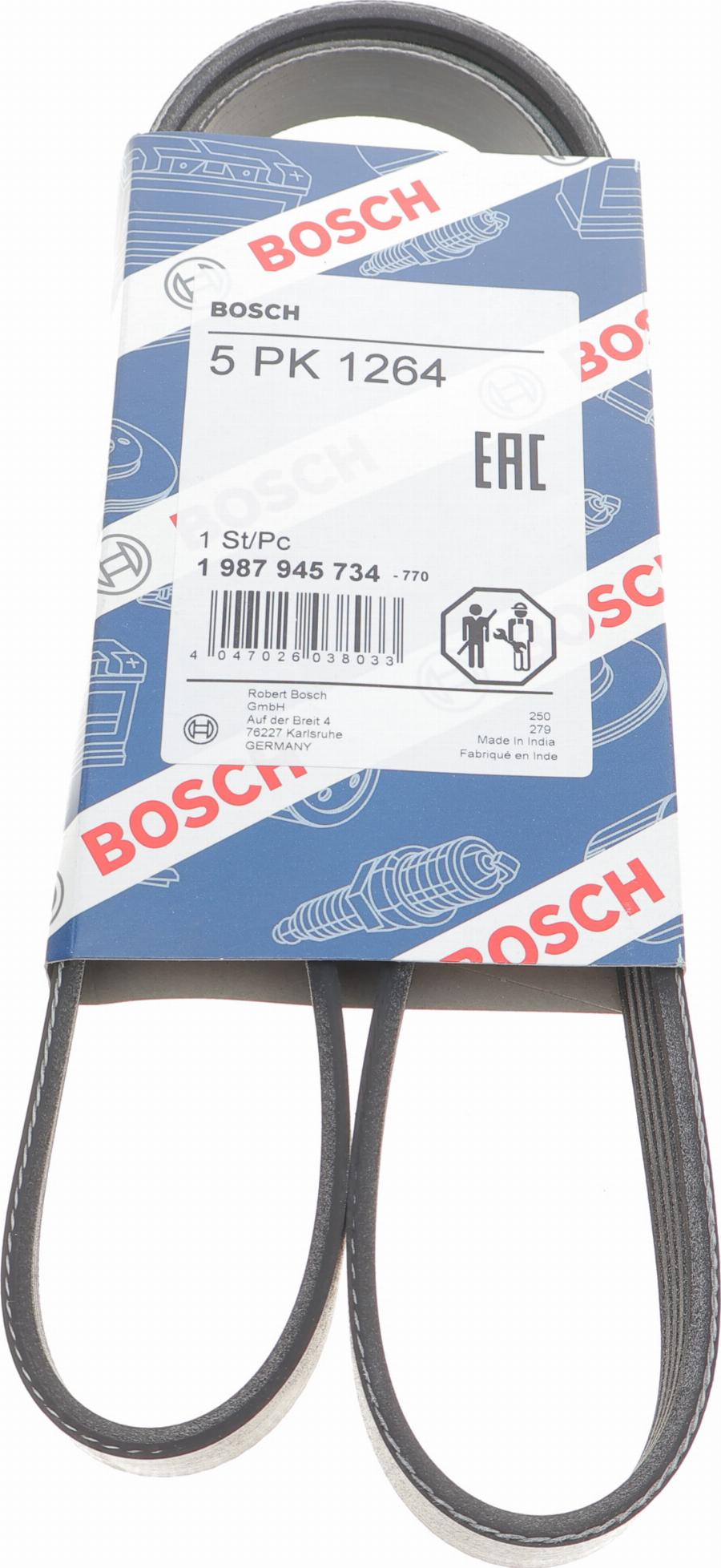 BOSCH 1 987 945 734 - Cinghia Poly-V autozon.pro