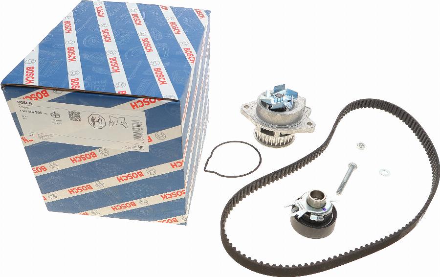 BOSCH 1 987 946 996 - Pompa acqua + Kit cinghie dentate autozon.pro