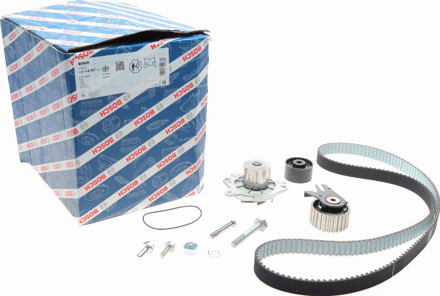 BOSCH 1 987 946 987 - Pompa acqua + Kit cinghie dentate autozon.pro