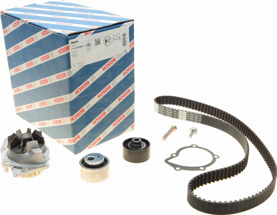 BOSCH 1 987 946 404 - Pompa acqua + Kit cinghie dentate autozon.pro