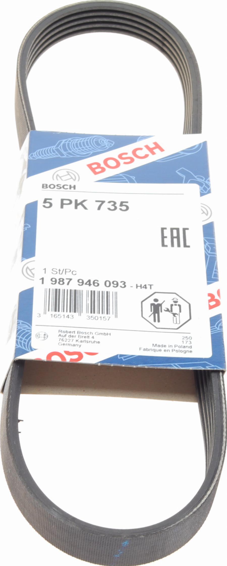 BOSCH 1 987 946 093 - Cinghia Poly-V autozon.pro