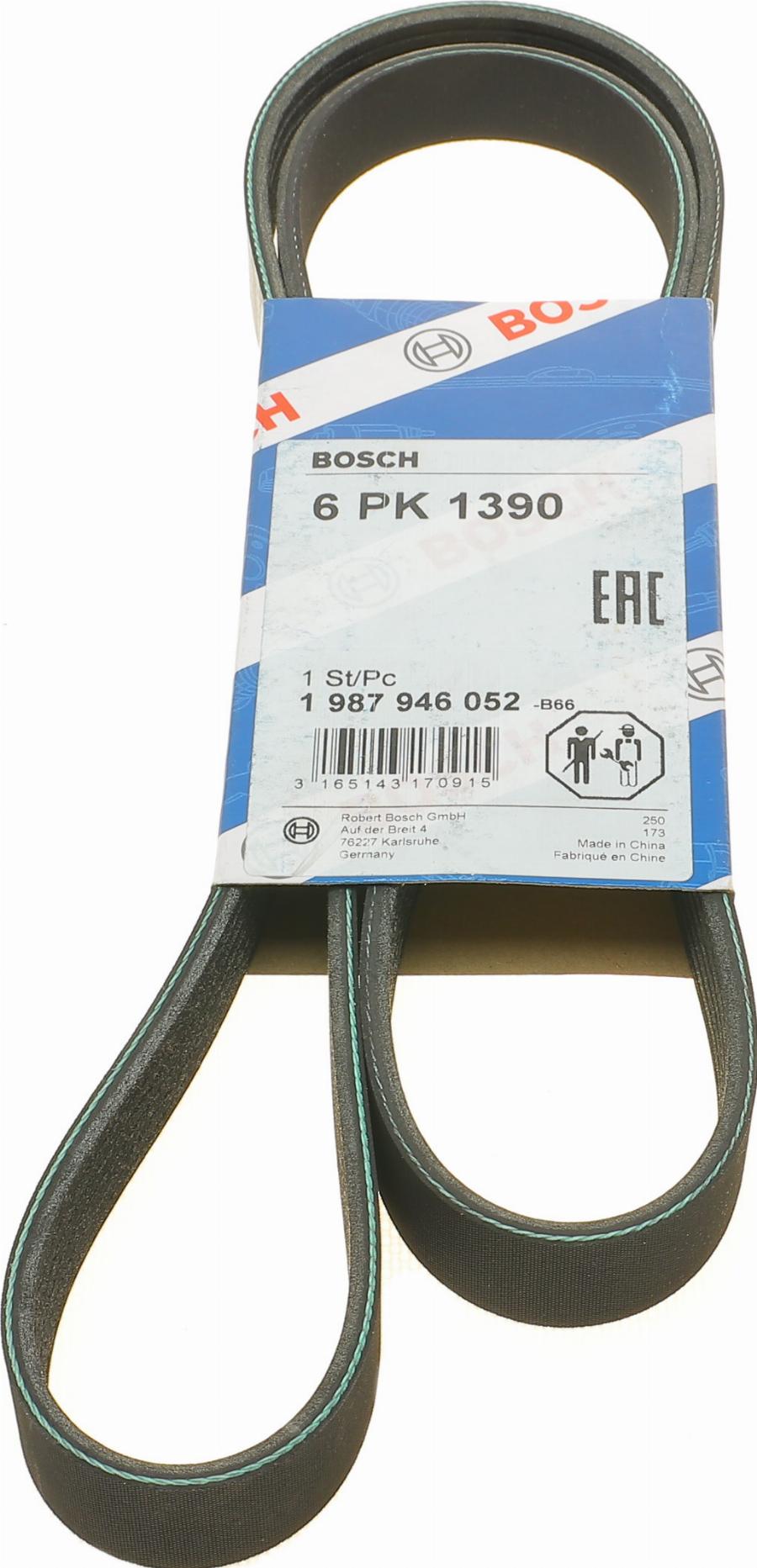 BOSCH 1 987 946 052 - Cinghia Poly-V autozon.pro