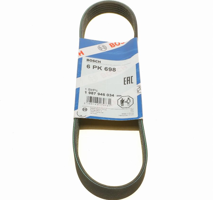 BOSCH 1 987 946 034 - Cinghia Poly-V autozon.pro