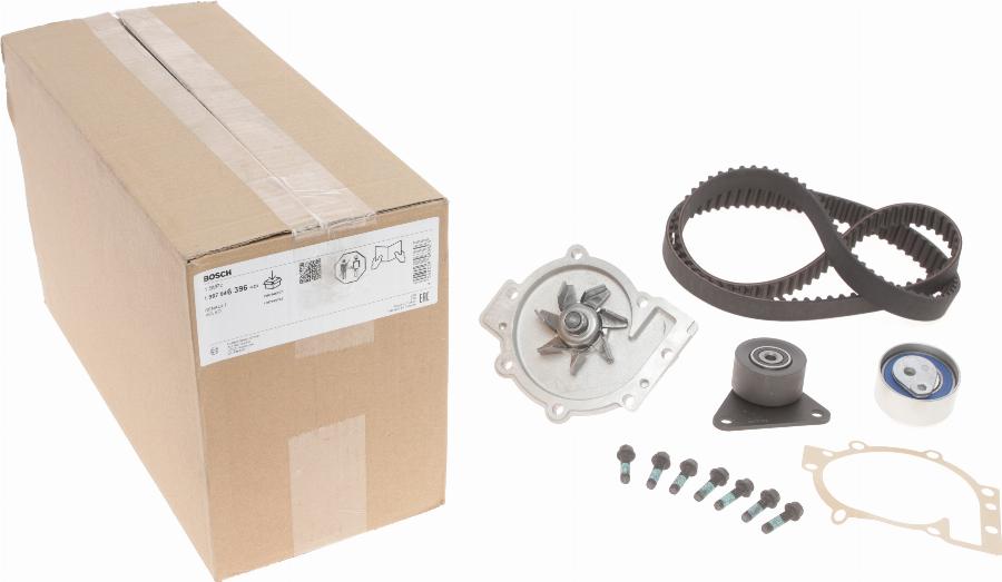 BOSCH 1 987 946 396 - Pompa acqua + Kit cinghie dentate autozon.pro