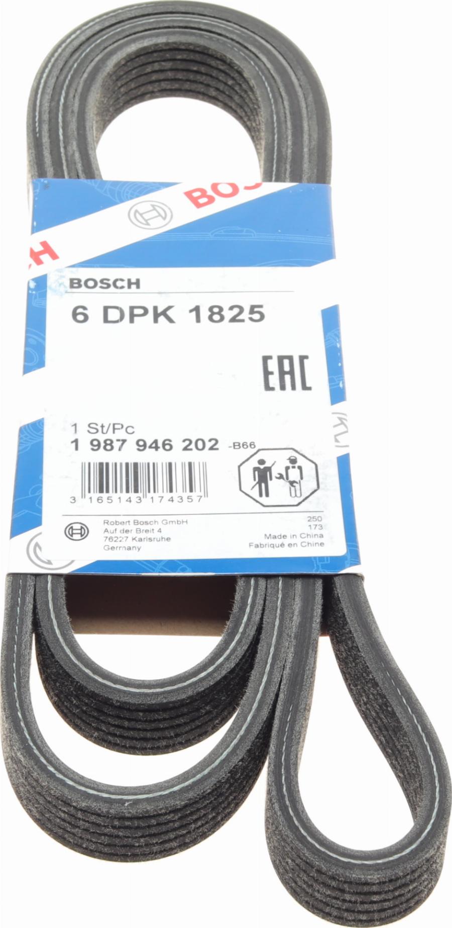 BOSCH 1 987 946 202 - Cinghia Poly-V autozon.pro