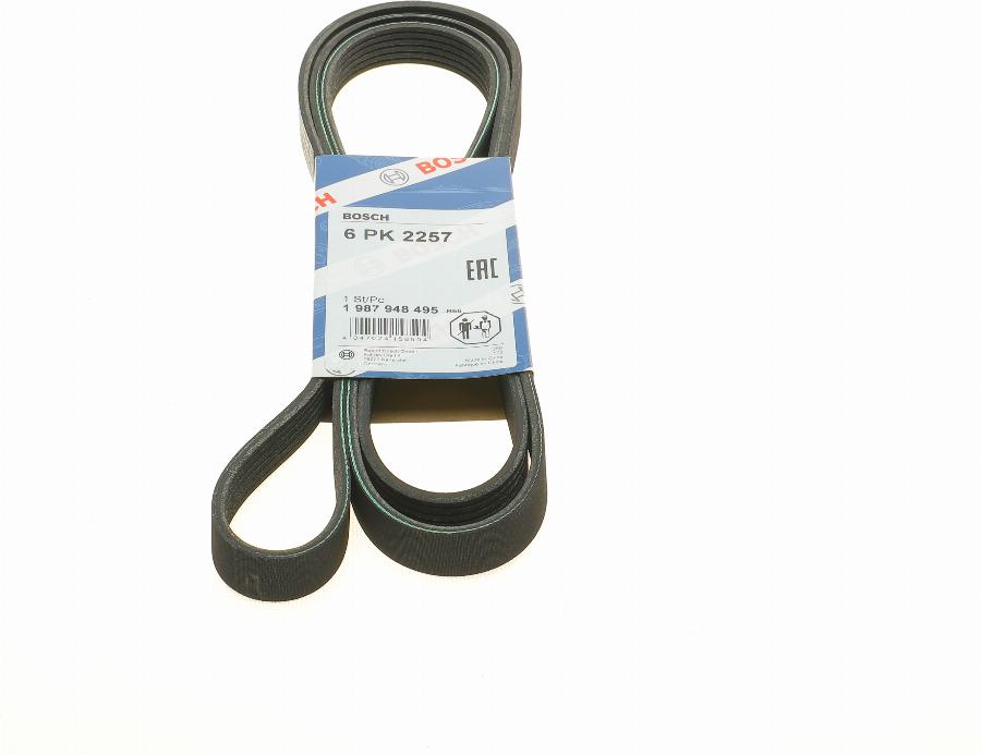 BOSCH 1 987 948 495 - Cinghia Poly-V autozon.pro