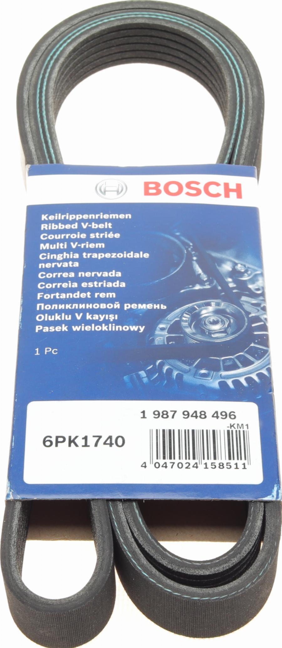 BOSCH 1 987 948 496 - Cinghia Poly-V autozon.pro