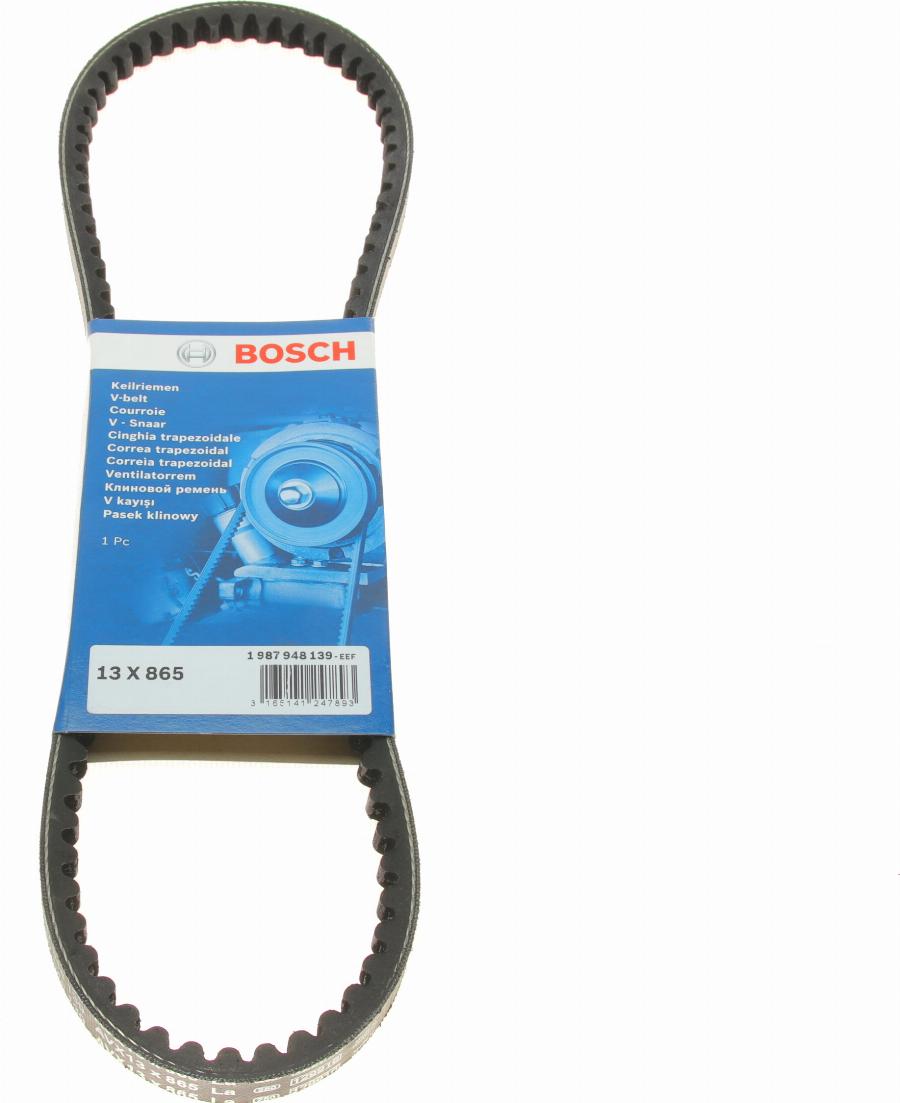 BOSCH 1 987 948 139 - Cinghia trapezoidale autozon.pro