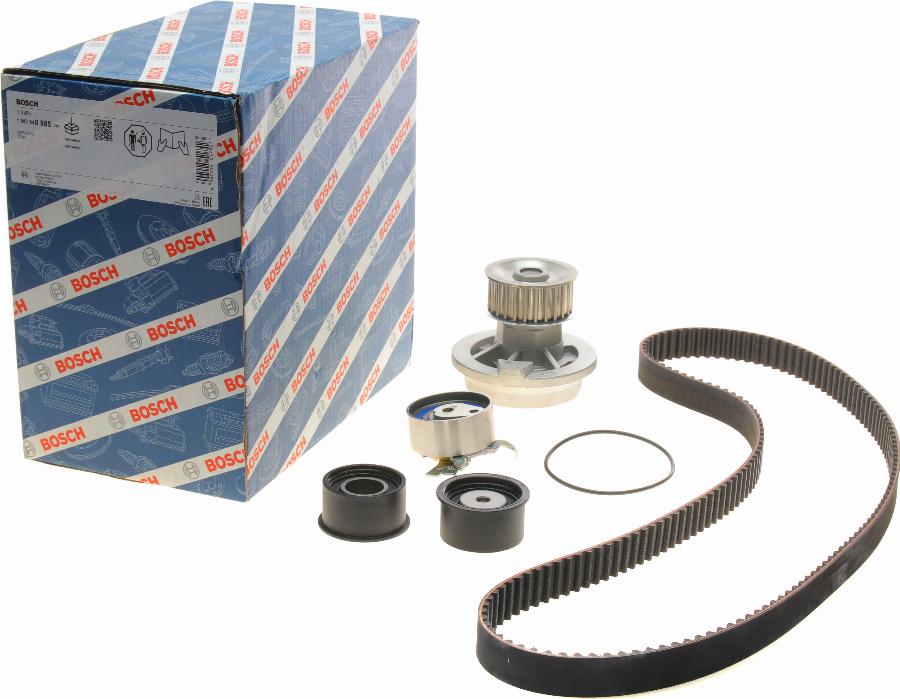 BOSCH 1 987 948 885 - Pompa acqua + Kit cinghie dentate autozon.pro