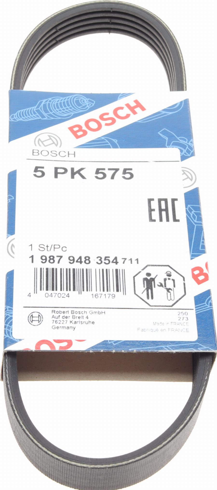 BOSCH 1 987 948 354 - Cinghia Poly-V autozon.pro