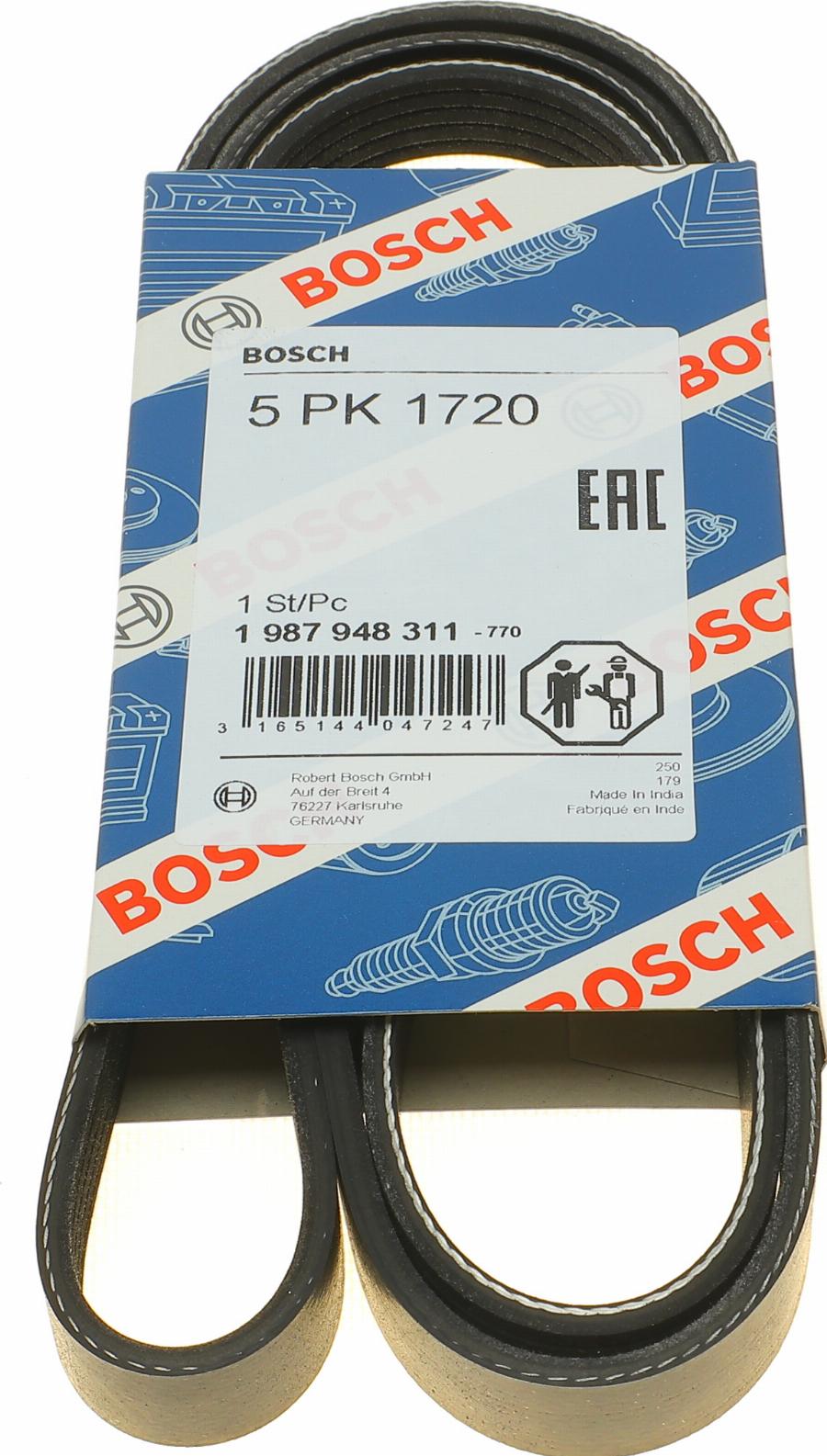 BOSCH 1 987 948 311 - Cinghia Poly-V autozon.pro