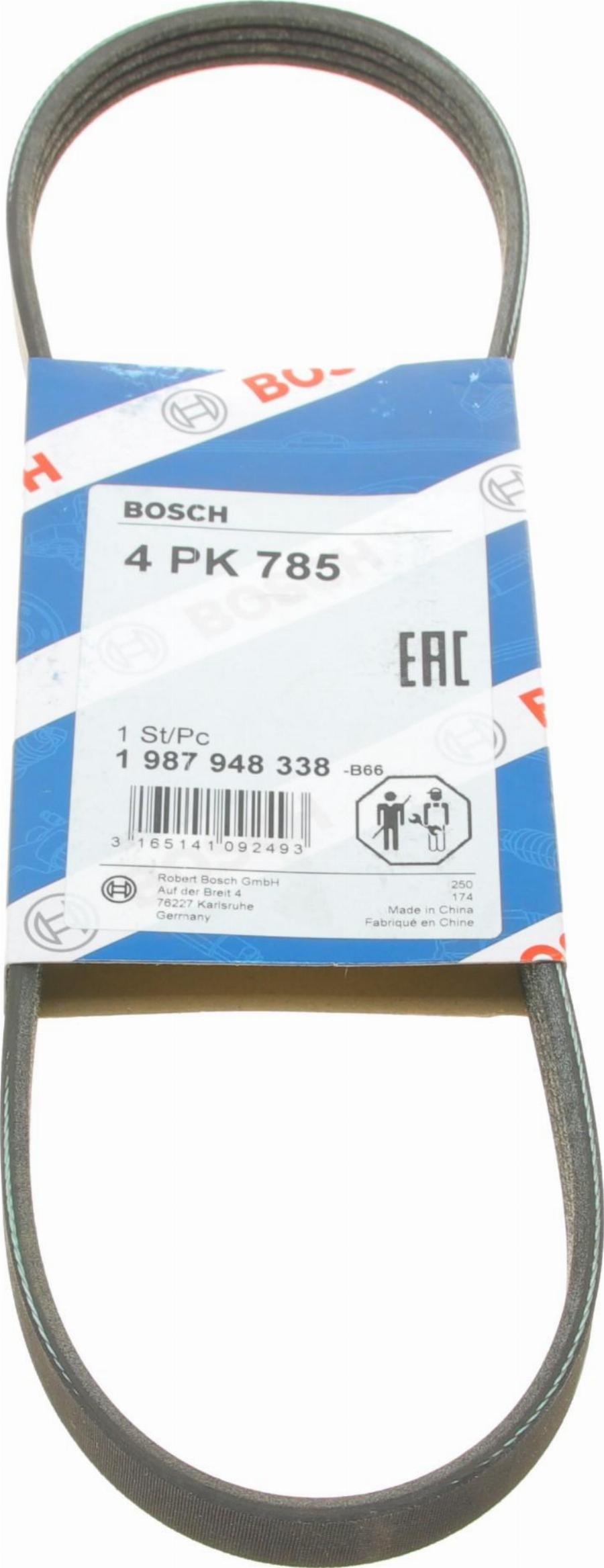 BOSCH 1 987 948 338 - Cinghia Poly-V autozon.pro