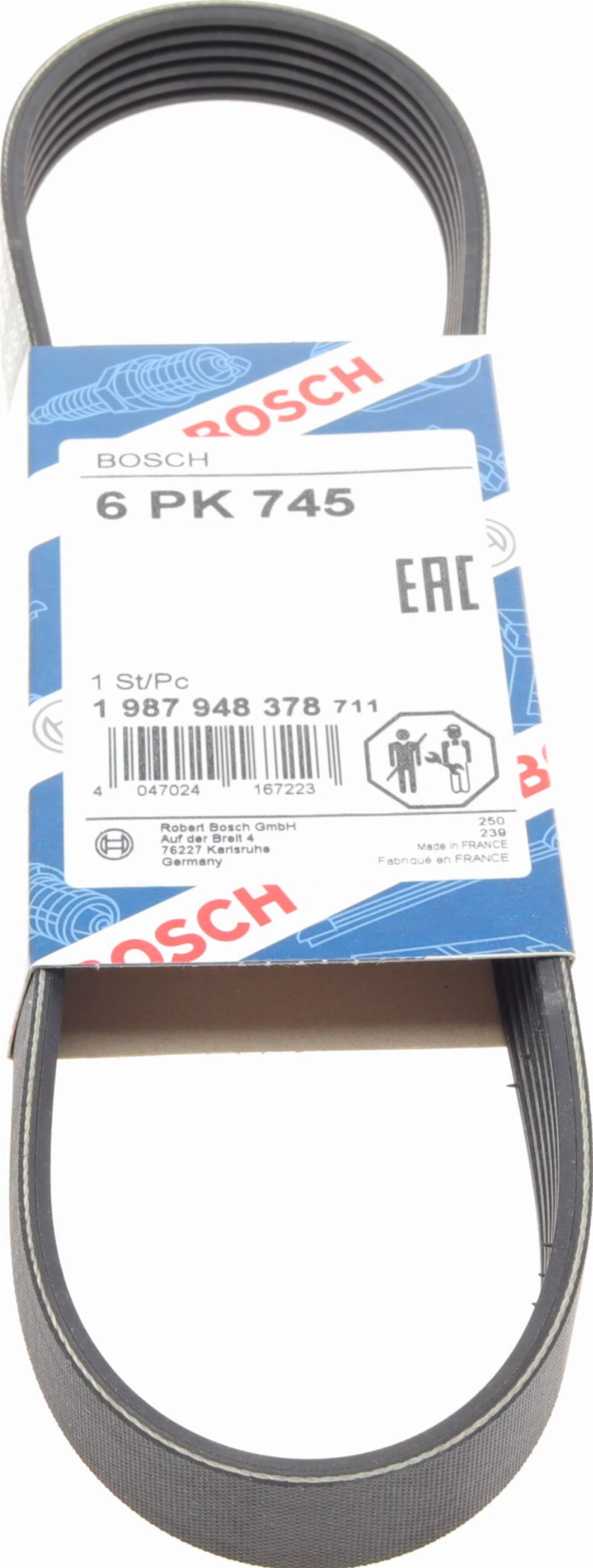 BOSCH 1 987 948 378 - Cinghia Poly-V autozon.pro