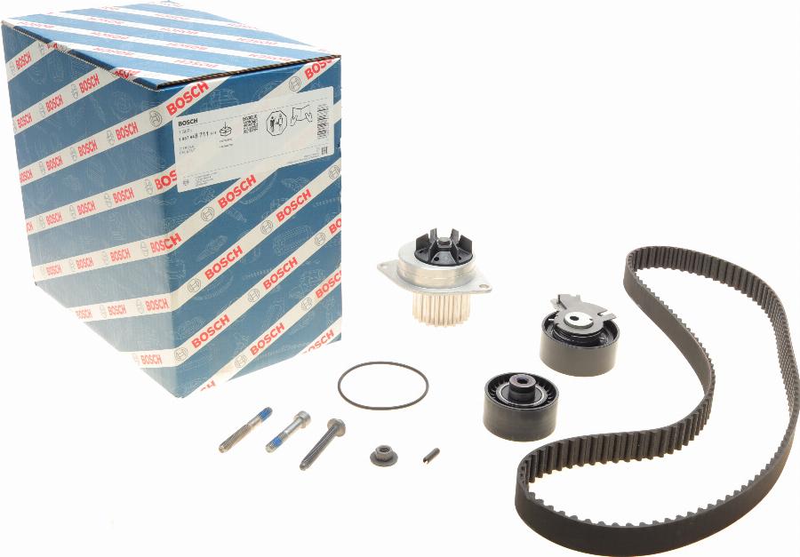 BOSCH 1 987 948 711 - Pompa acqua + Kit cinghie dentate autozon.pro